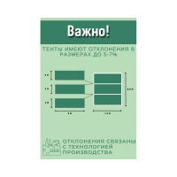 Тент укрывной 10х10 м Rendell 00-00005391