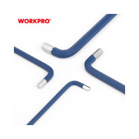 Ключи 6-гранные длинные с шаром WORKPRO 9шт. в держателе PRO WP222011