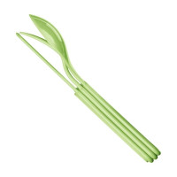 Столовые приборы Idiland вилка, ложка, нож, салатовый 221135220/04