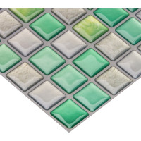 Комплект полимерной 3d плитки LAKO "мозаика 8", 21.3x25 см, 5 шт. LKD-YJC0020