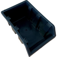 Лоток для метизов Jettools набор, черный, 225x155x120 мм 12 шт., с планкой 6 шт. ЛЧ-2-225-12