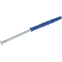 Рамный дюбель для крепления без воротника с цинковым покрытием RAWLPLUG 8x80 мм R-FF1-N-08L080