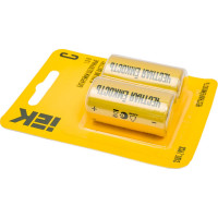 Щелочная батарейка IEK alkaline lr14/c (2шт/блистер) ABT-LR14-OP-L02