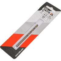 Сверло по металлу Co-HSS (4.5х47х80 мм) YATO YT-4045