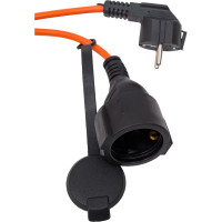 Удлинитель EKF Зевс 2.0 10м без заземления ПВС 2x0,75 10А/2,3кВт PROxima USB02-10-275-1-10