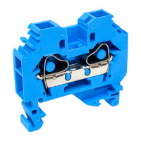 Клеммная колодка EKF самозажимная, JXB-S-6, 41А, синяя, PROxima SQ plc-jxb-s-6b