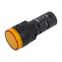 Лампа TDM ELECTRIC AD-16DS матрица, d16мм, желтый, 24В, AC/DC SQ0702-0057