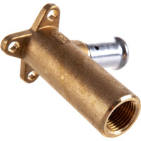 Водорозетка Henco 16х1/2"пресс удлиненная 4P-1604