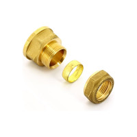 Муфта обжим Tiemme В 22х1/2' 1000052