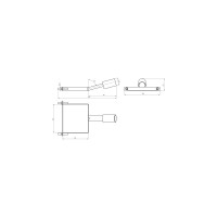 Кронштейн для уличного светильника ЭРА SPP-AC6-0-150-048 на столб 150mm 48mm Б0047652