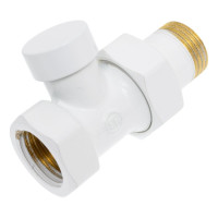 Комплект проходной SCHLOSSER DN15 GZ1/2xGW1/2 с головкой Мини M30x1.5, белый 602200057