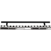 Ручка-рейлинг KERRON 12 мм, 256 мм, матовый черный R-3020-256 BL