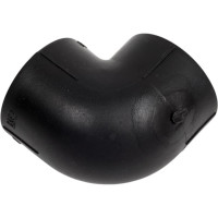 Угол Blue Ocean полипропиленовый 32x90 градусов UV-pro с защитой от ультрафиолета черный PPRF/90E-UV(Bk)-32