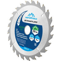 Диск пильный по дереву (230х32-30 мм; 24 зуба) Vertextools 230-24-32