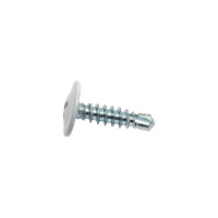Саморез Tech-Krep ШСММ сверло, 4.2x16 мм, белый KP RAL 9003, 1000 шт. 133681