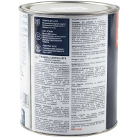 Краска для металла Tikkurila METALLISTA по ржавчине 3 в 1, 0.8 л, черная 259158 700014086