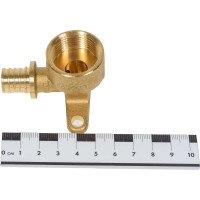 Аксиальная водорозетка RTP латунь, внутренняя резьба, 16x3/4", желтый 34754