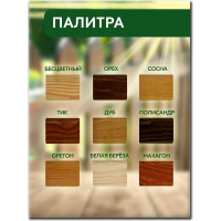 Пропитка для дерева Poli-R тонэрол палисандр, 2.5 л 13778
