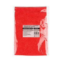 Тряпка для пола ООО Комус из микрофибры, универсальная, 220 г/кв. м, 50x80 см, красная 1612810