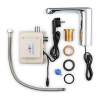 Кран сенсорный для раковины или столешницы Nofer латунь глянцевый 07260.B