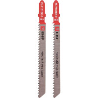 Пилки для электролобзика Expert обратные T101BR, чистый рез по ДВП, SK5, 2 шт EKF pl-t101br-2