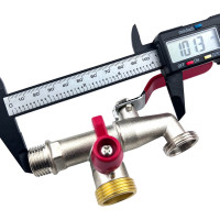 Шаровой садовый кран Профитт нр 1/2 два выхода 3/4" 2132636