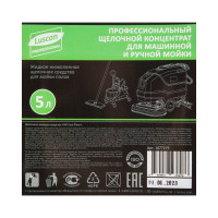 Профхим для машинной мойки Luscan Professional ProfCaus Floor Wash щелочной, концентрат, для полов, 5 л 1677279