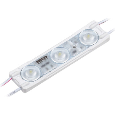 MAKSILED Светодиодный модуль 1.44Вт, 12В, IP67, SMD2835 3LED, 137лм, теплый белый, 30 шт./упаковка ML-M3HL-L-2835-WW