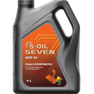 Трансмиссионное масло S-OIL SEVEN 4 л E107981