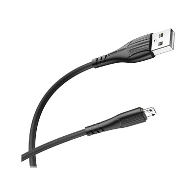 Дата кабель для micro USB More Choice K22m Black