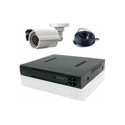 PS-link Комплект видеонаблюдения AHD 2Мп KIT-C201HD 1камера для улицы 2994