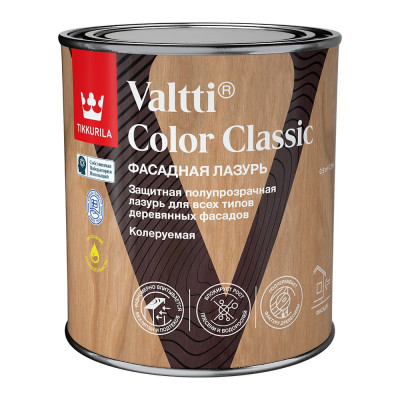 Tikkurila Лазурь VALTTI COLOR CLASSIC EC 0,9л 700014014