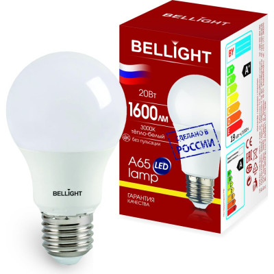 Светодиодная лампа BELLIGHT LED A65 84791705