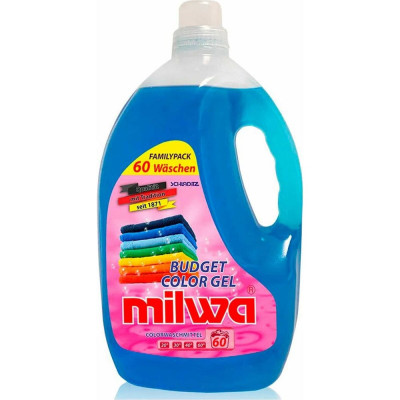 Гель для стирки цветного белья Budget Color Gel 3 л MILWA 1282