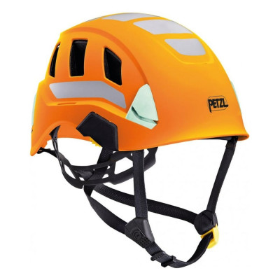 Легкая вентилируемая каска для работы на высоте Petzl STRATO VENT HI-VIZ A020DA01