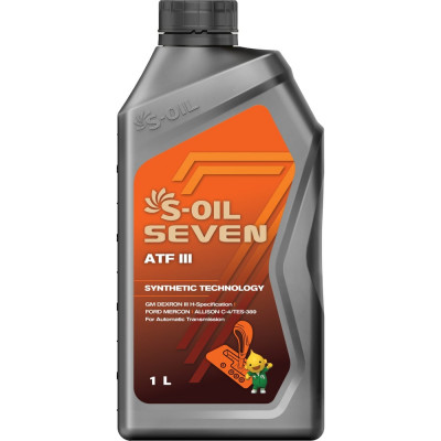 Трансмиссионное масло S-OIL SEVEN ATF III E107993