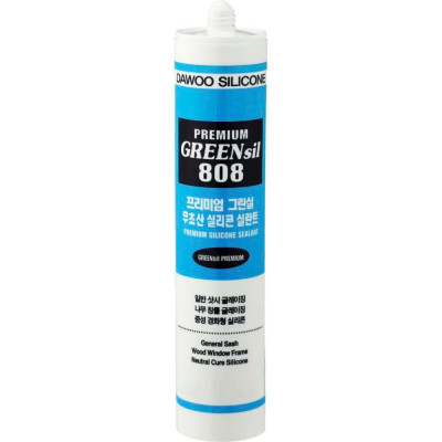 Силиконовый герметик Dawoo Sealant Greensil P Premium 808 SSG-002W