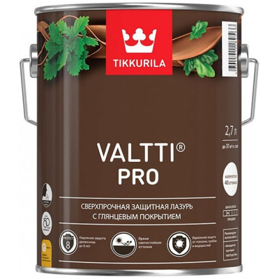 Tikkurila Валтти Pro Красное Дерево 2,7 л Антисептик для дерева 52780 700010334