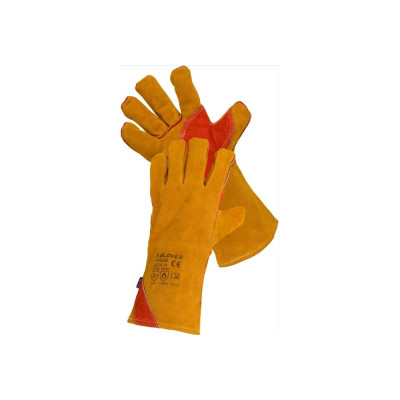 S. GLOVES Краги спилковые 5-ти палые кевл.нить TANGER(подклад) 11 размер 32225-11