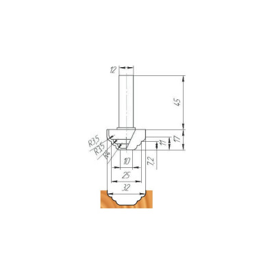 Фреза МебельДрев ФК 0960 4627198886375