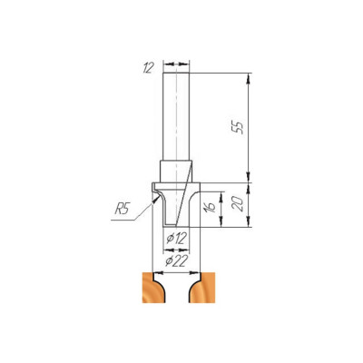 Фреза МебельДрев ФК 0300 4627198885040