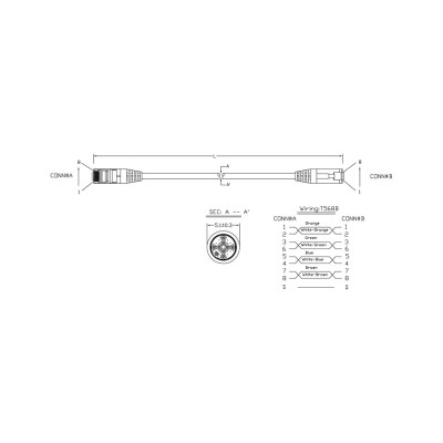 Экранированный патч-корд Hyperline PC-LPM-STP-RJ45-RJ45-C5e-2M-LSZH-YL 230103