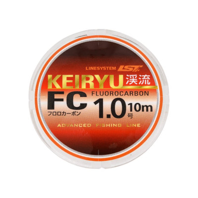 LINESYSTEM флюорокарбон Keiryu FC 10m #1,0 0,165mm 03639