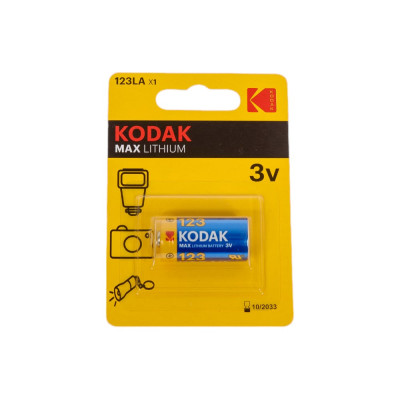 Литиевая батарейка KODAK CR123 K123LA Б0005146