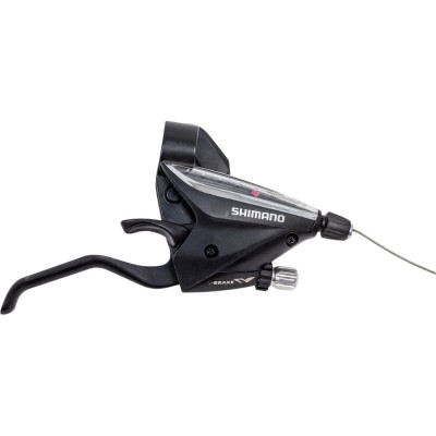 SHIMANO Шифтер/ручка тормоза ST-EF65-R 9sp,правая,9-передач,трос 2000мм,черный HQ-0013899