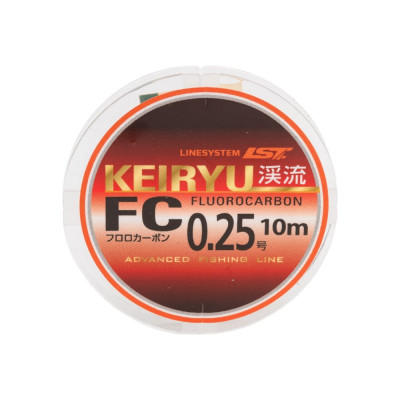 LINESYSTEM флюорокарбон Keiryu FC 10m #0,25 0,083mm 01384