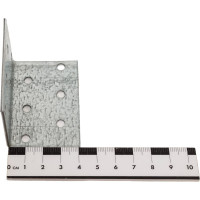 СИБРТЕХ Крепежный уголок равносторонний 2,0 мм, KUR 40x40x60 мм 46416