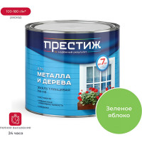 ПРЕСТИЖ ЭМАЛЬ ПФ-115 ЗЕЛЕНОЕ ЯБЛОКО 1,9 КГ 6 21436