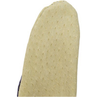 Комбинированные кожаные перчатки STAYER из спилка с тиснением 1131-XL