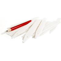 Набор меток-ориентиров с карандашом (125 мм; 25 шт.) Grinda 8-422367-H26_z01